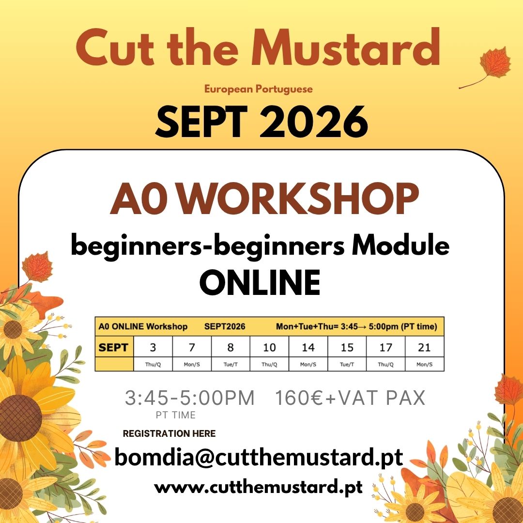 Portuguese A0 Workshop September 2026