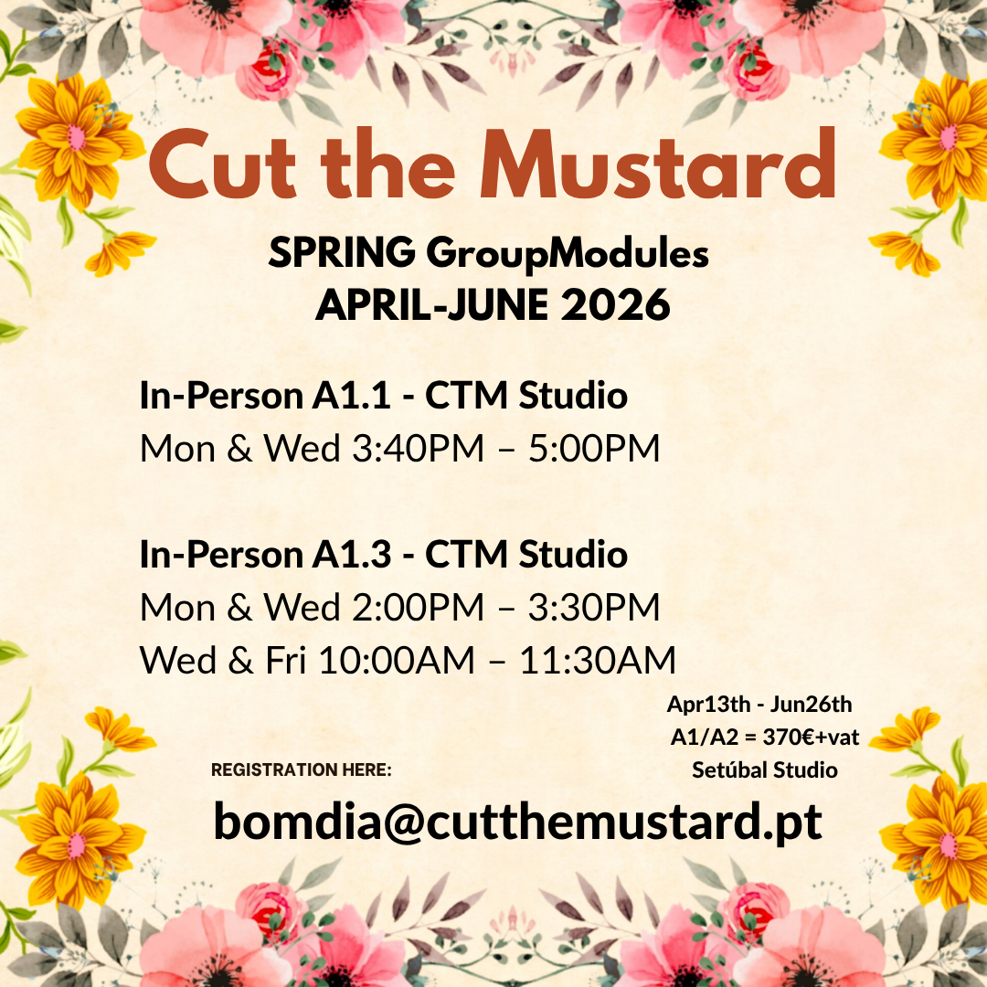 Portuguese A1.1 / A1.3 Spring Group Modules 2026