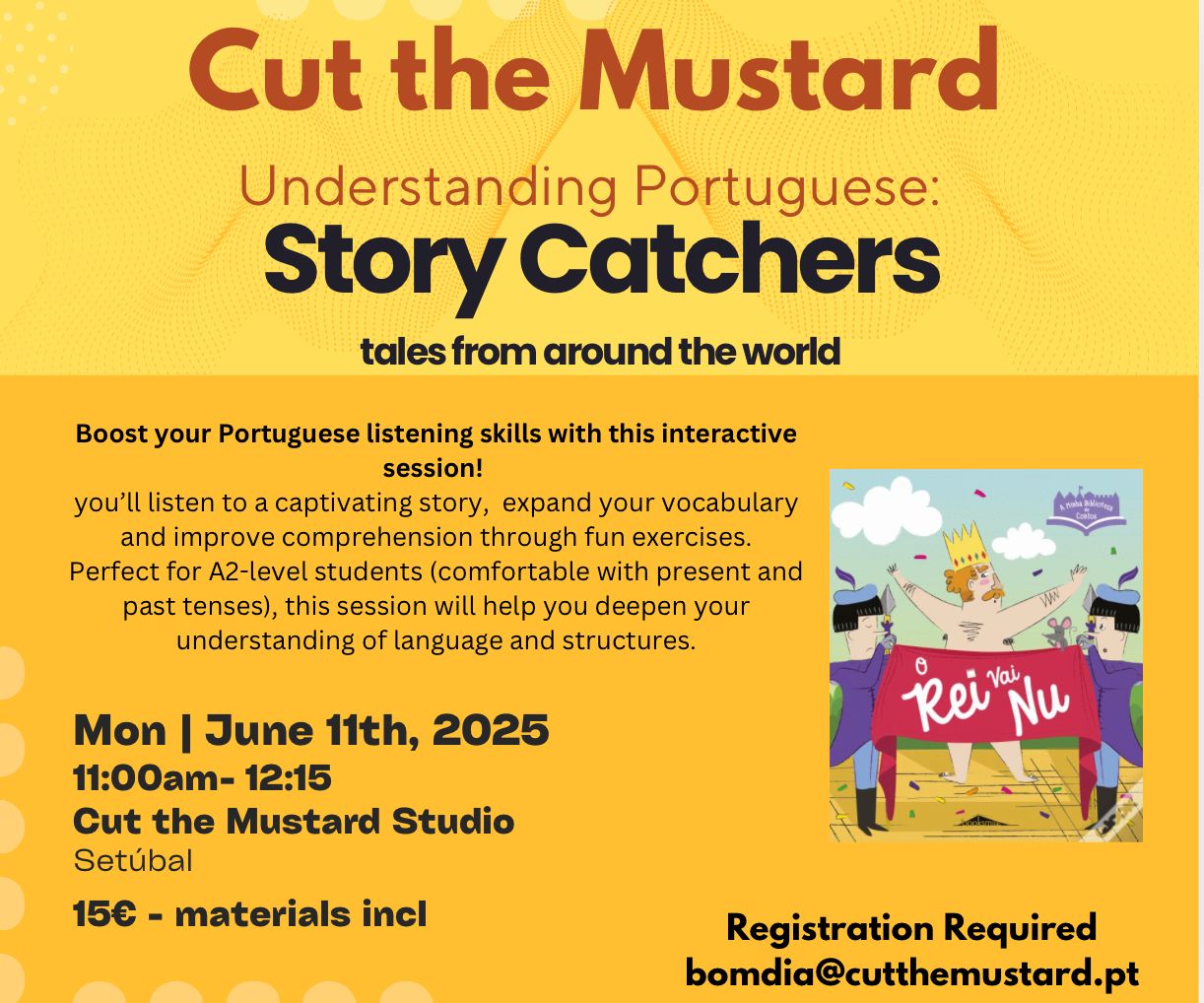 Story Catchers Event Poster